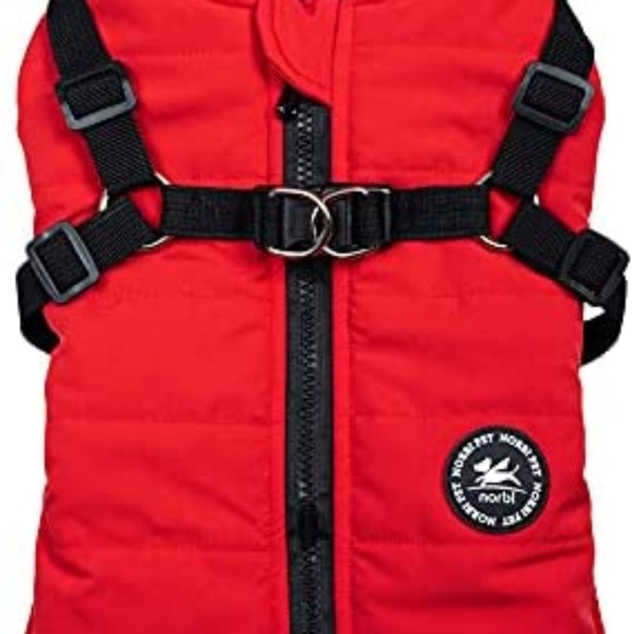 3XL for Small Dog Norbi Warm Jacket - Winter Harness - Cold Weather - Picture 3 of 16